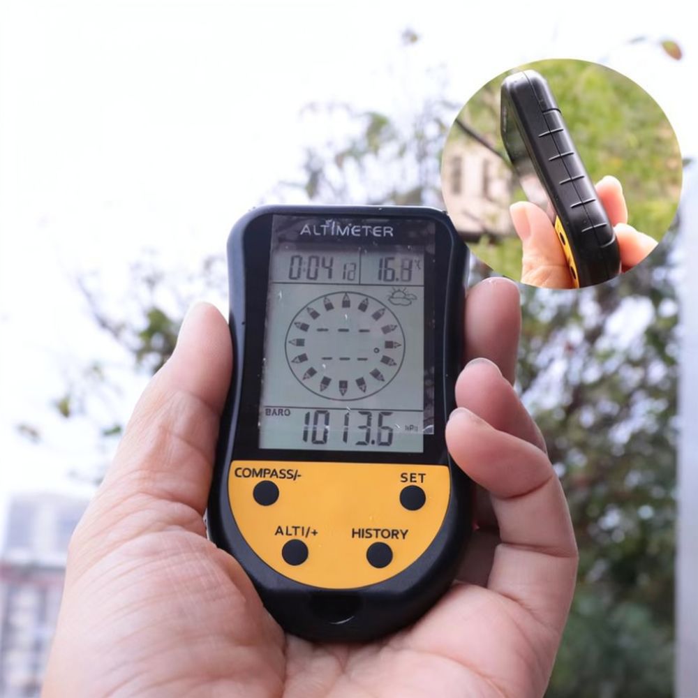 Handheld Digital Altimeter Bar - đánh giá và giá Outdoor Sport Climbing Gear